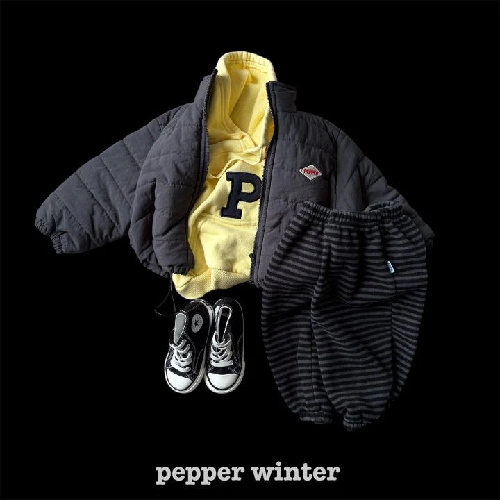 P Embroidered Hoodie