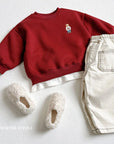 Bear Embroidery Fleece Set