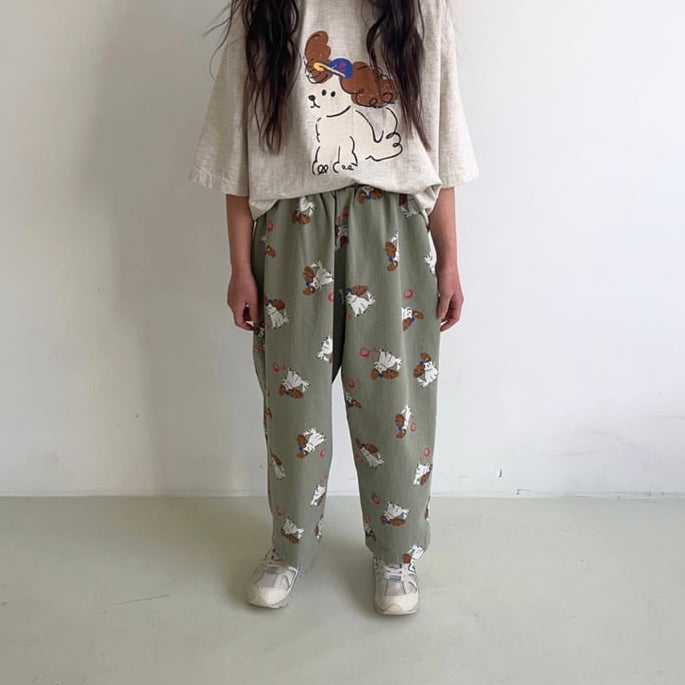 Puppy Dog Pants – Lässige Hose mit verspieltem Hundemotiv