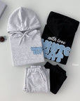 White Cat Hood Set