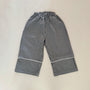 Soft Motion Pants – Wide trousers with a fine check pattern