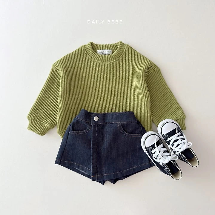 Little Foxx – Ribbed Chubby Sweatshirt