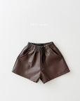 Little Foxx – Faux Leather Shorts