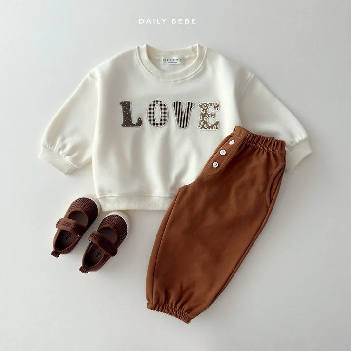 Little Foxx – Love Patch Sweatshirt