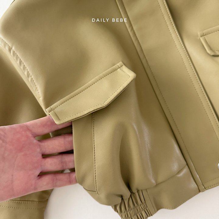 Little Foxx – Faux Leather Jacket
