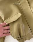 Little Foxx – Faux Leather Jacket
