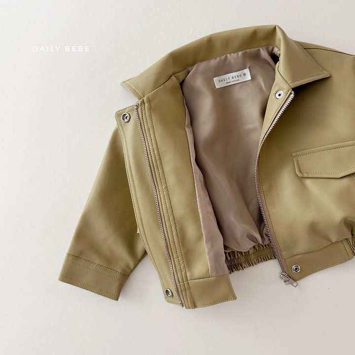 Little Foxx – Faux Leather Jacket