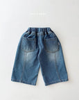 Little Foxx – Curved Denim Pants