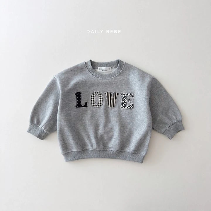 Little Foxx – Love Patch Sweatshirt