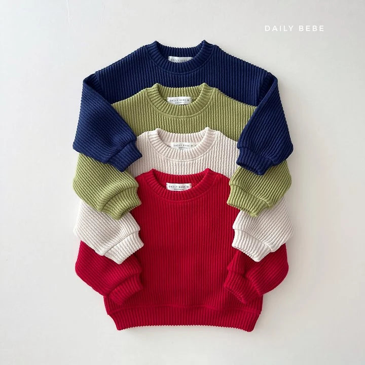 Little Foxx – Ribbed Chubby Sweatshirt