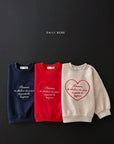 Little Foxx – Heart Embroidery Sweatshirt
