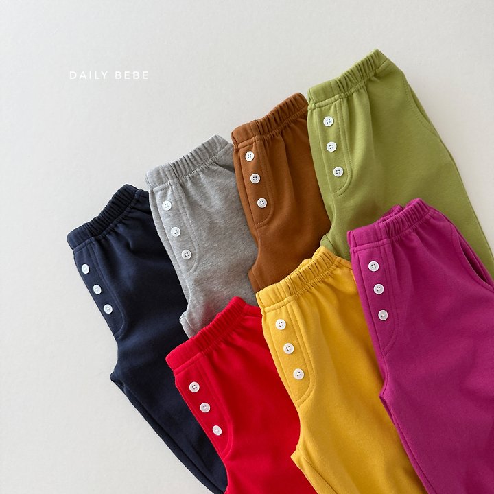 Little Foxx – Button Jogger Pants