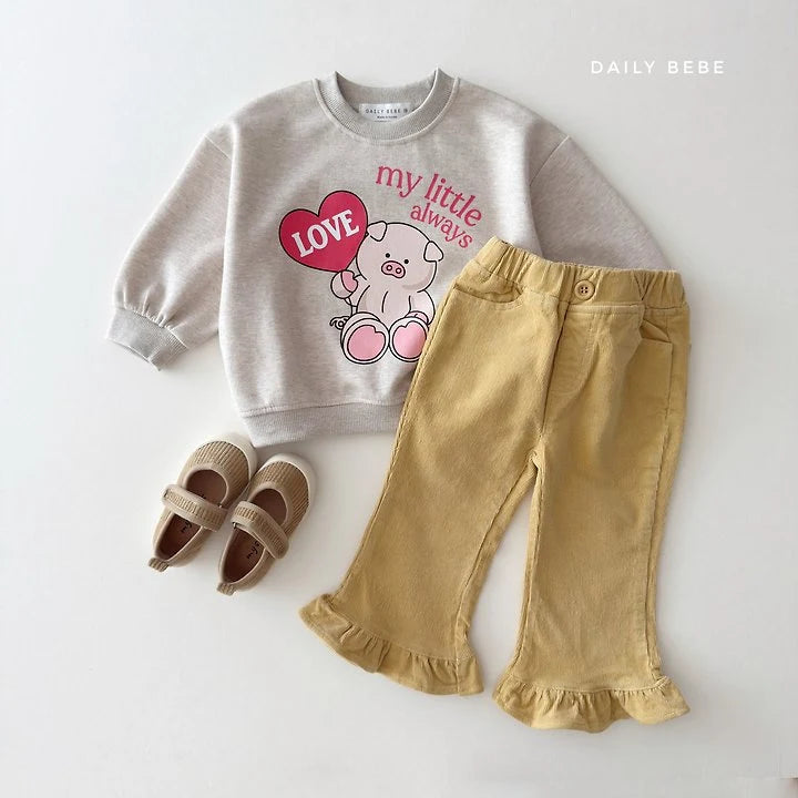 Little Foxx – Golden Bootcut Pants