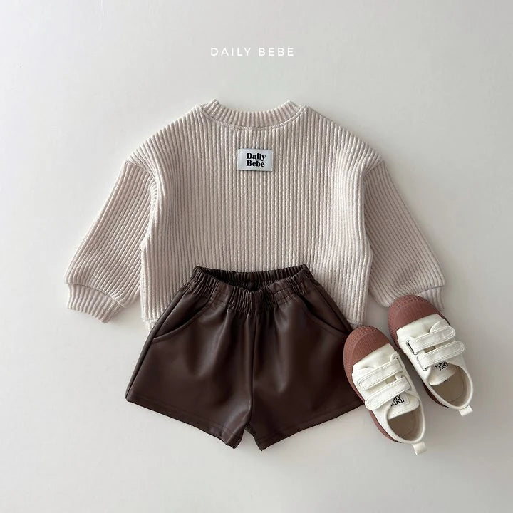 Little Foxx – Ribbed Chubby Sweatshirt