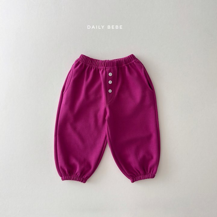 Little Foxx – Button Jogger Pants