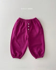 Little Foxx – Button Jogger Pants