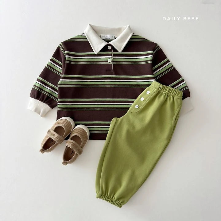 Little Foxx – Chestnut Collar Tee