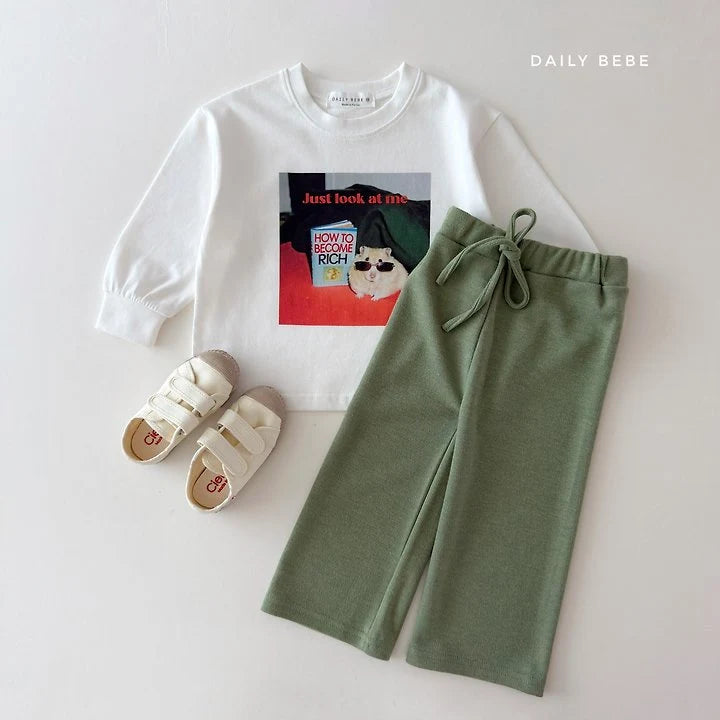 Little Foxx – Knit Wide Pants