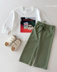 Little Foxx – Knit Wide Pants
