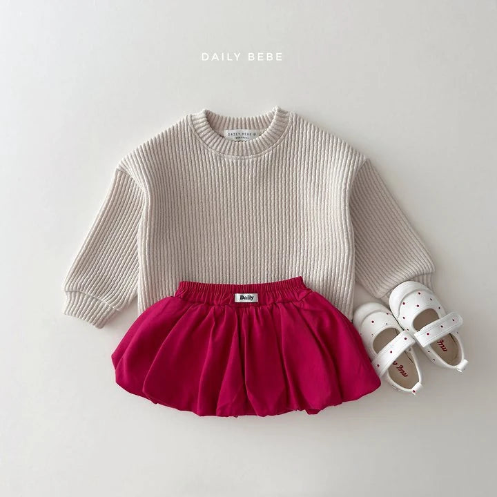 Little Foxx – Ribbed Chubby Sweatshirt