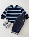Little Foxx – Roll-Up Raw Denim Pants