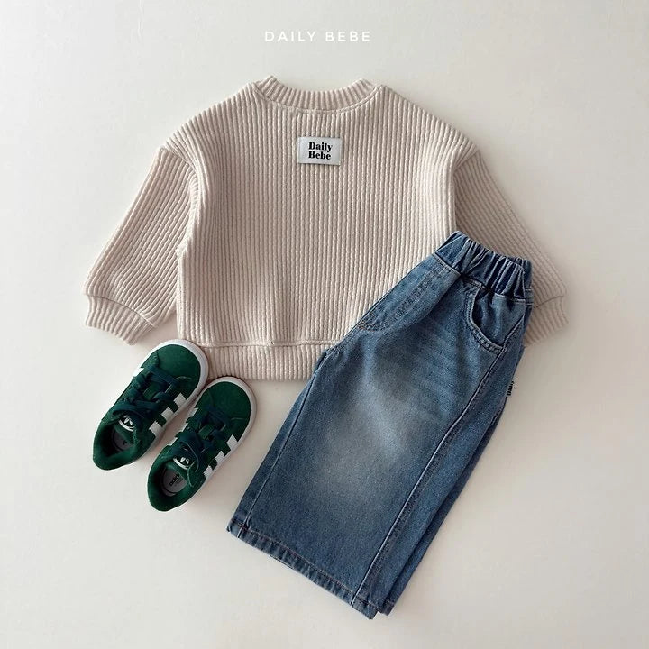 Little Foxx – Ribbed Chubby Sweatshirt