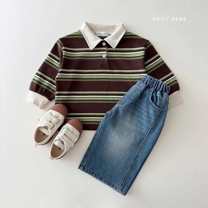 Little Foxx – Chestnut Collar Tee