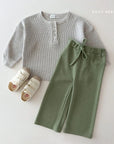 Little Foxx – Knit Wide Pants