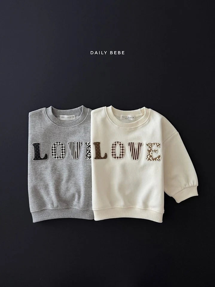 Little Foxx – Love Patch Sweatshirt
