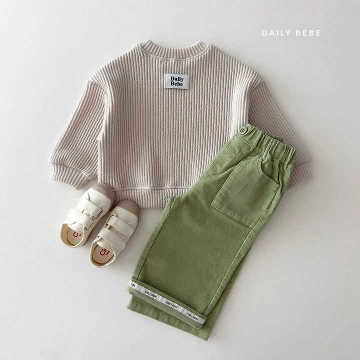 Little Foxx – Ribbed Chubby Sweatshirt