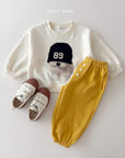 Little Foxx – Button Jogger Pants