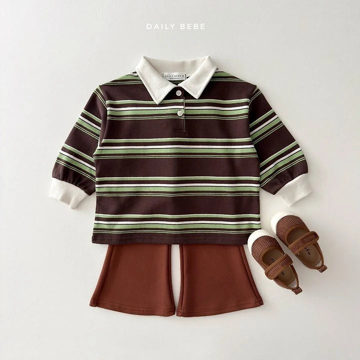 Little Foxx – Chestnut Collar Tee