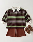 Little Foxx – Chestnut Collar Tee