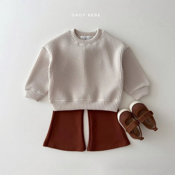 Little Foxx – Ribbed Chubby Sweatshirt