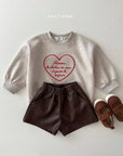 Little Foxx – Heart Embroidery Sweatshirt
