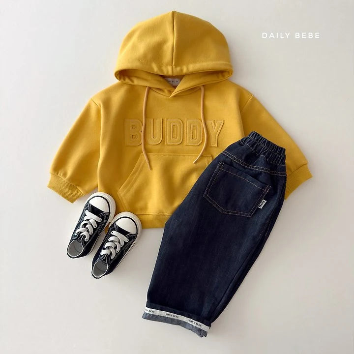 Little Foxx – Roll-Up Raw Denim Pants