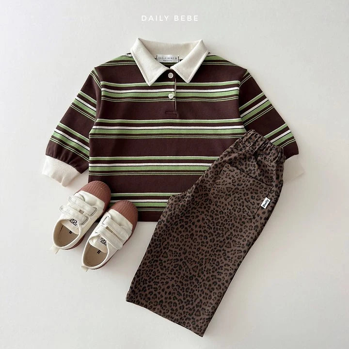 Little Foxx – Chestnut Collar Tee