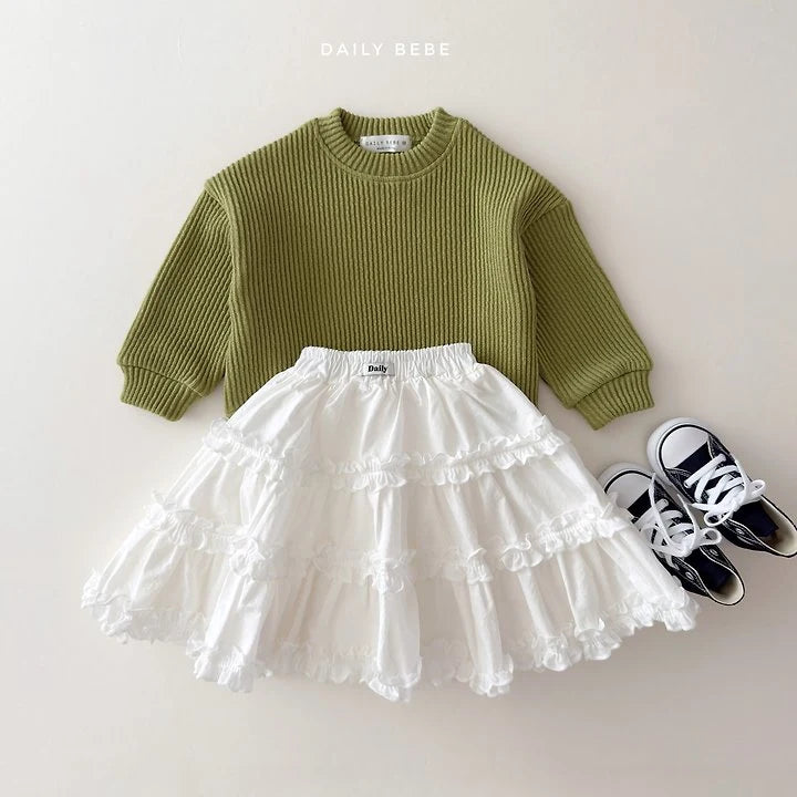 Little Foxx – Ribbed Chubby Sweatshirt