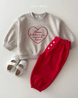 Little Foxx – Heart Embroidery Sweatshirt