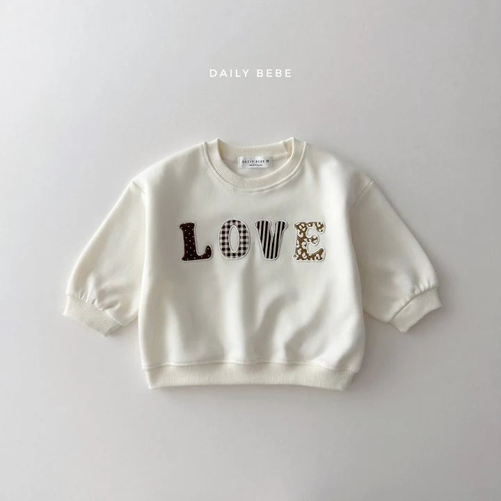 Little Foxx – Love Patch Sweatshirt