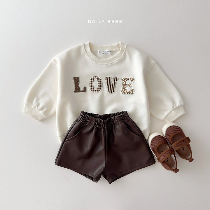 Little Foxx – Faux Leather Shorts