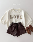 Little Foxx – Faux Leather Shorts