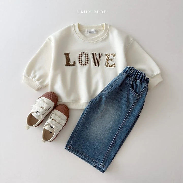 Little Foxx – Love Patch Sweatshirt