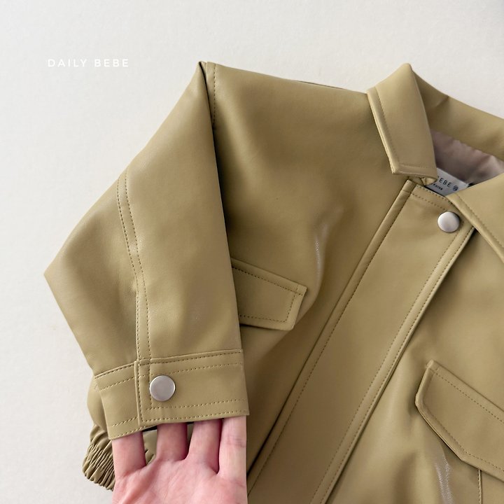 Little Foxx – Faux Leather Jacket