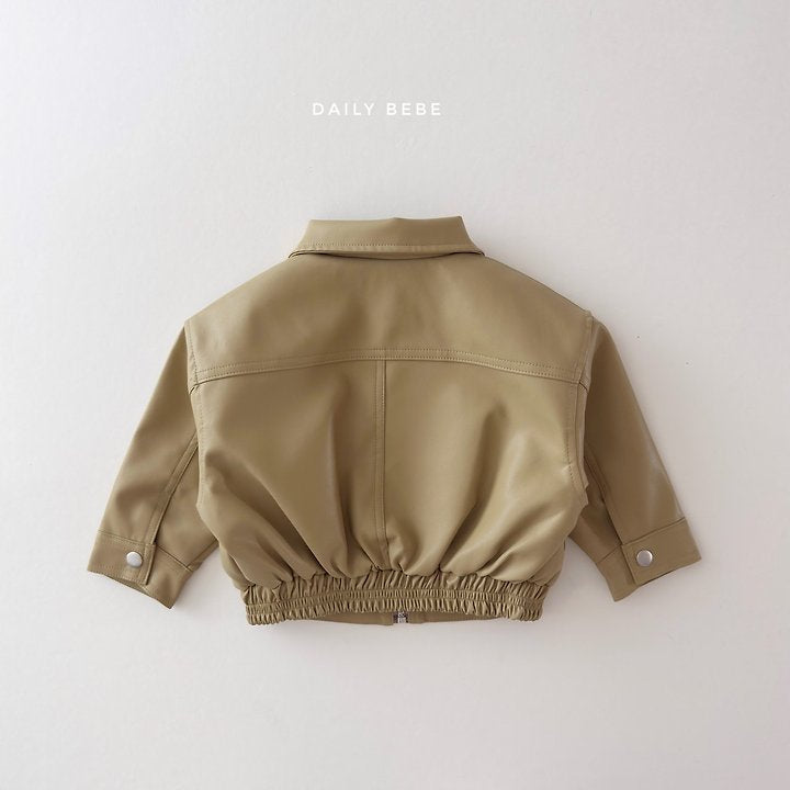 Little Foxx – Faux Leather Jacket