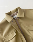 Little Foxx – Faux Leather Jacket