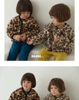 Little Foxx – Leopard Boucle Cardigan