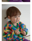 Little Foxx – Multicolor Boucle Cardigan