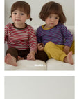 Little Foxx – Striped Color Block Loungewear