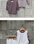 Little Foxx – Ribbed Striped Tee